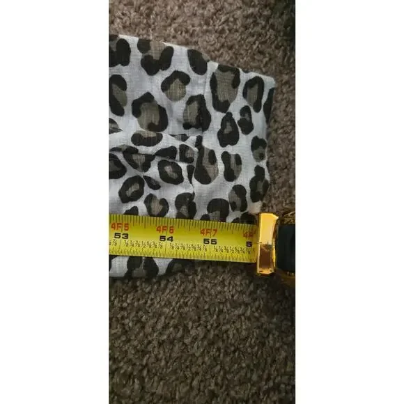 Monrow Anthropologie Leopard One Piece Jumper Size Medium